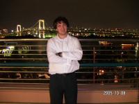 Rainbow bridge in the back