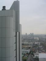 From North Tower 26th floor... towards Kawasaki and Tokyo-bay